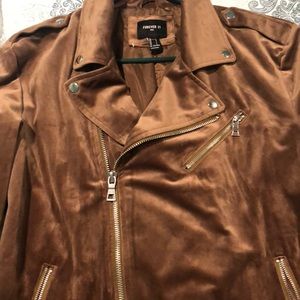 NEW WITHOUT TAGS Brown Velvet Jacket